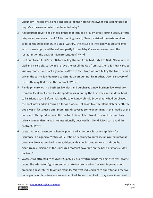 Business Law and the Legal Environment - Page 364